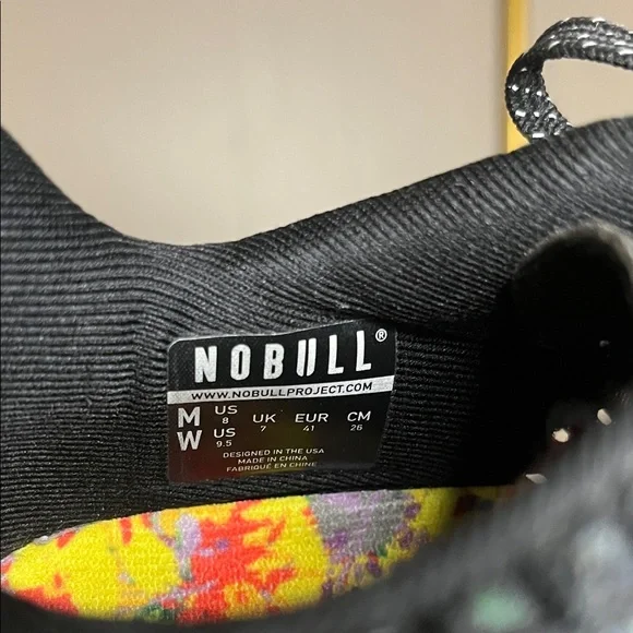 NOBULL Black Multicolor Mesh Women's Sneakers - Picture 4 of 4